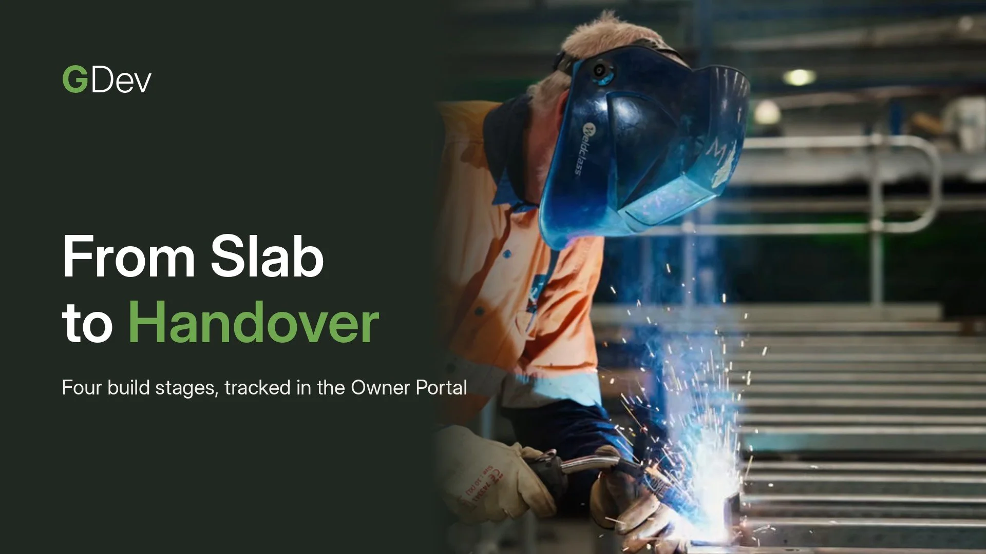 Slab to Handover: The Four Build Stages and What You See in the Owner Portal