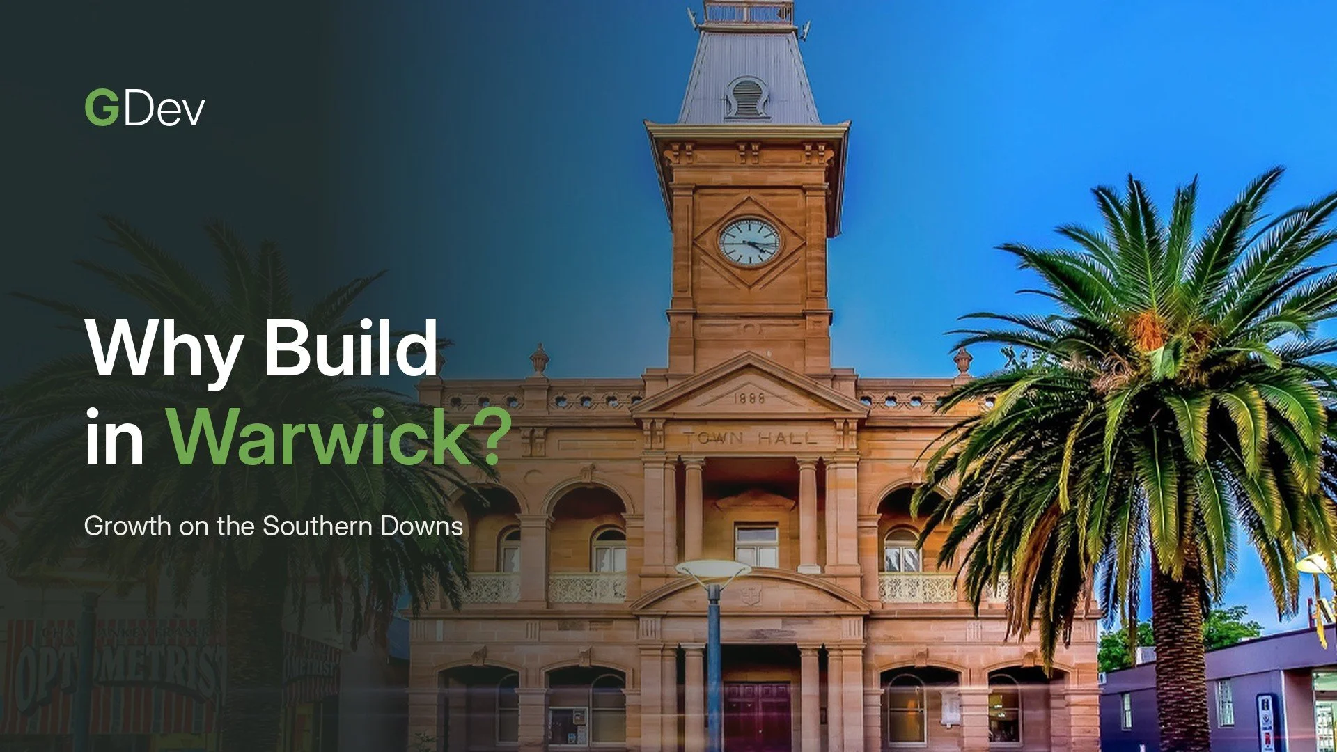 Why Warwick? The case for building on the Southern Downs