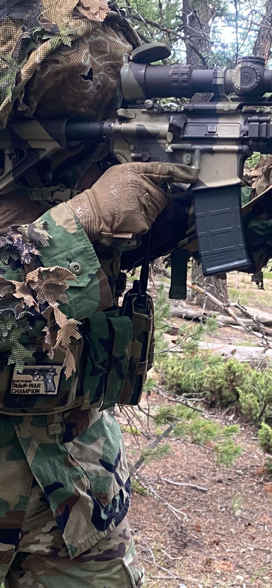 JNB DM32 Radio pouch multicam