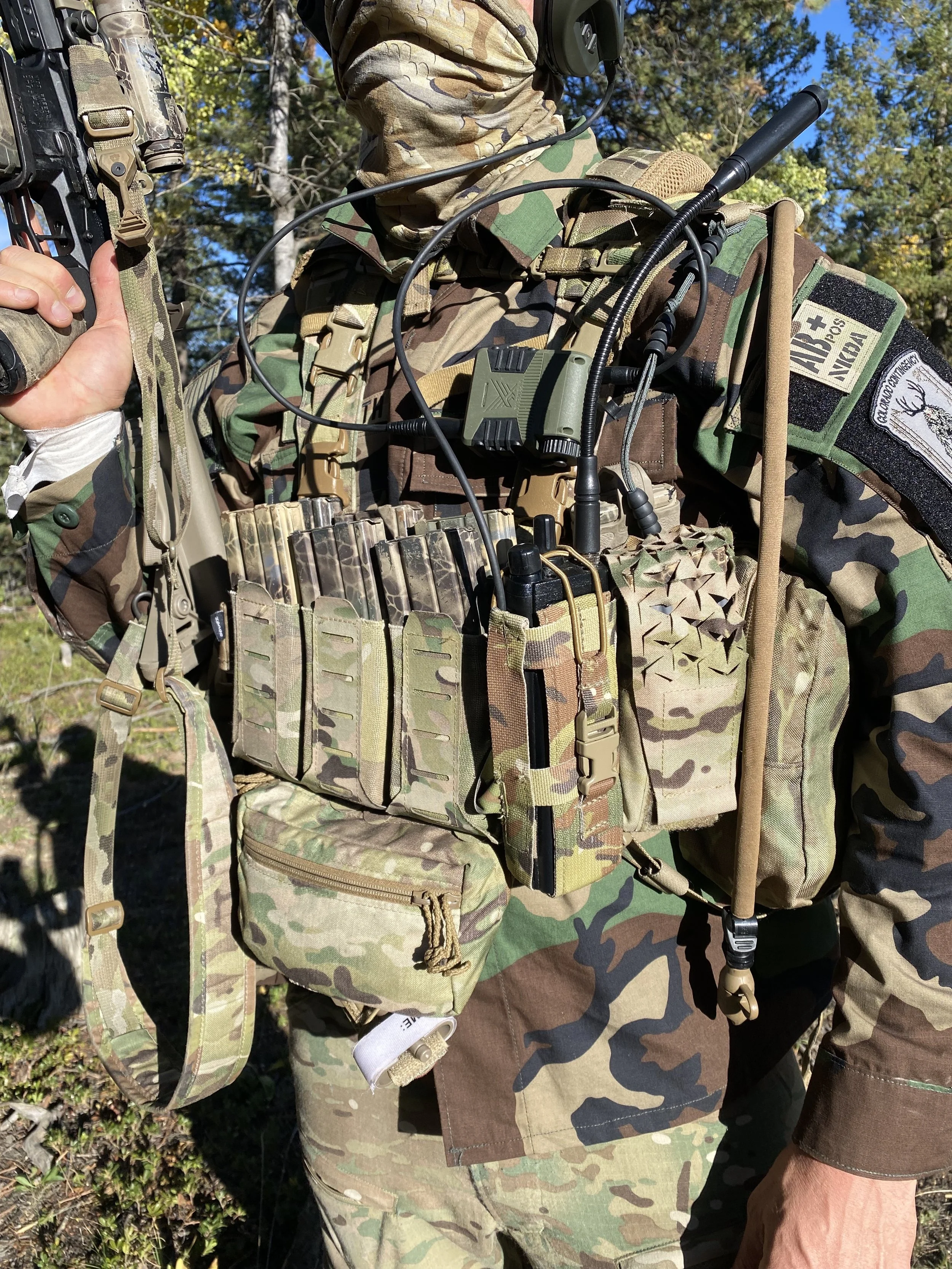 JNB DM32 Radio pouch Multicam