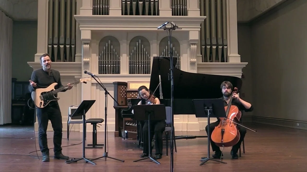 Trios at Three, our first concert. Leith Symington Griswold Hall, Peabody Institute, October 2024.