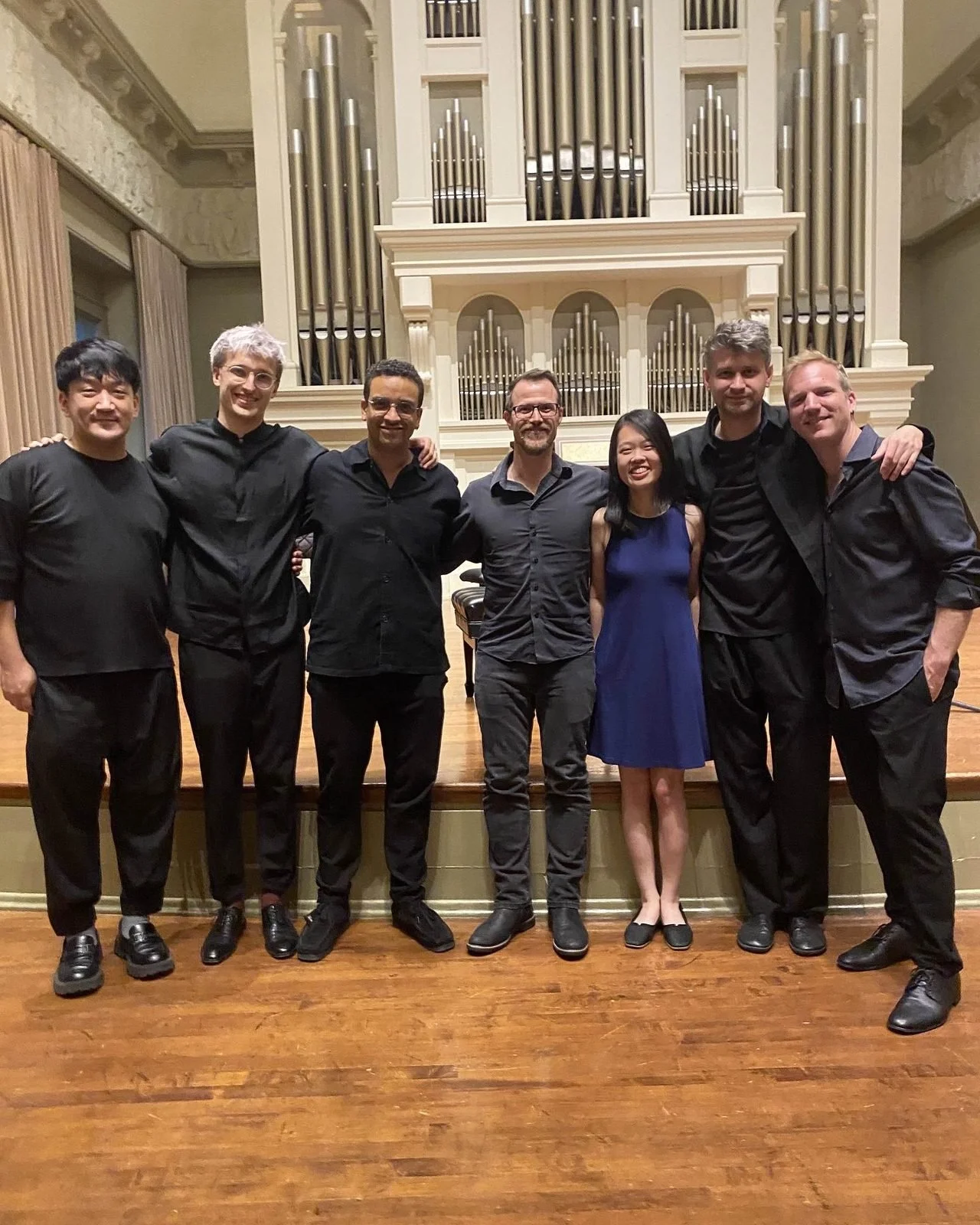 NUC × Rothko String Quartet, over from Germany. Leith Symington Griswold Hall, Peabody Institute, June 2025.