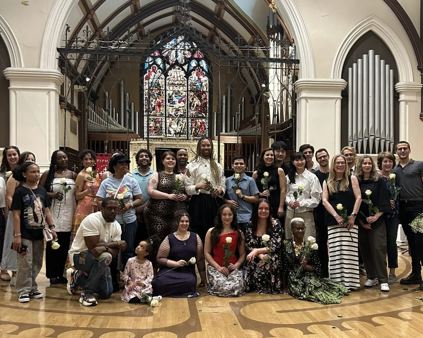 Project Poetic Justice, first community concert. The Church of the Epiphany, Washington, DC, May 2025.