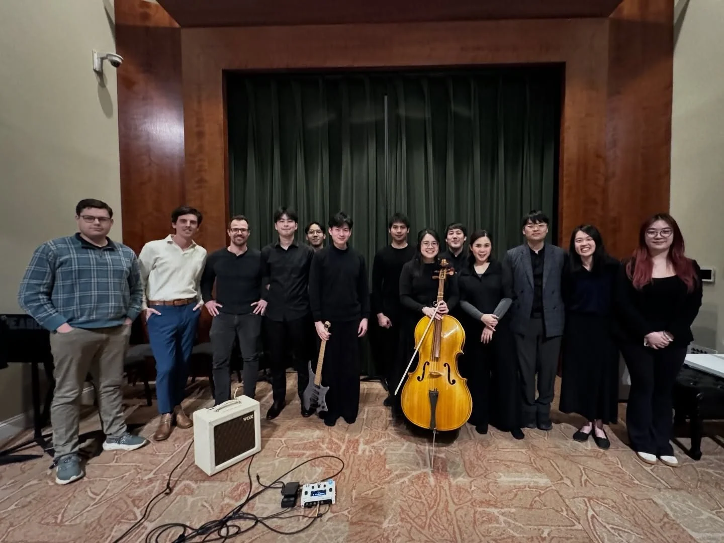 Tacet(i) Ensemble × NUC. Centre Street Performance Studio, Peabody Institute, March 2026.