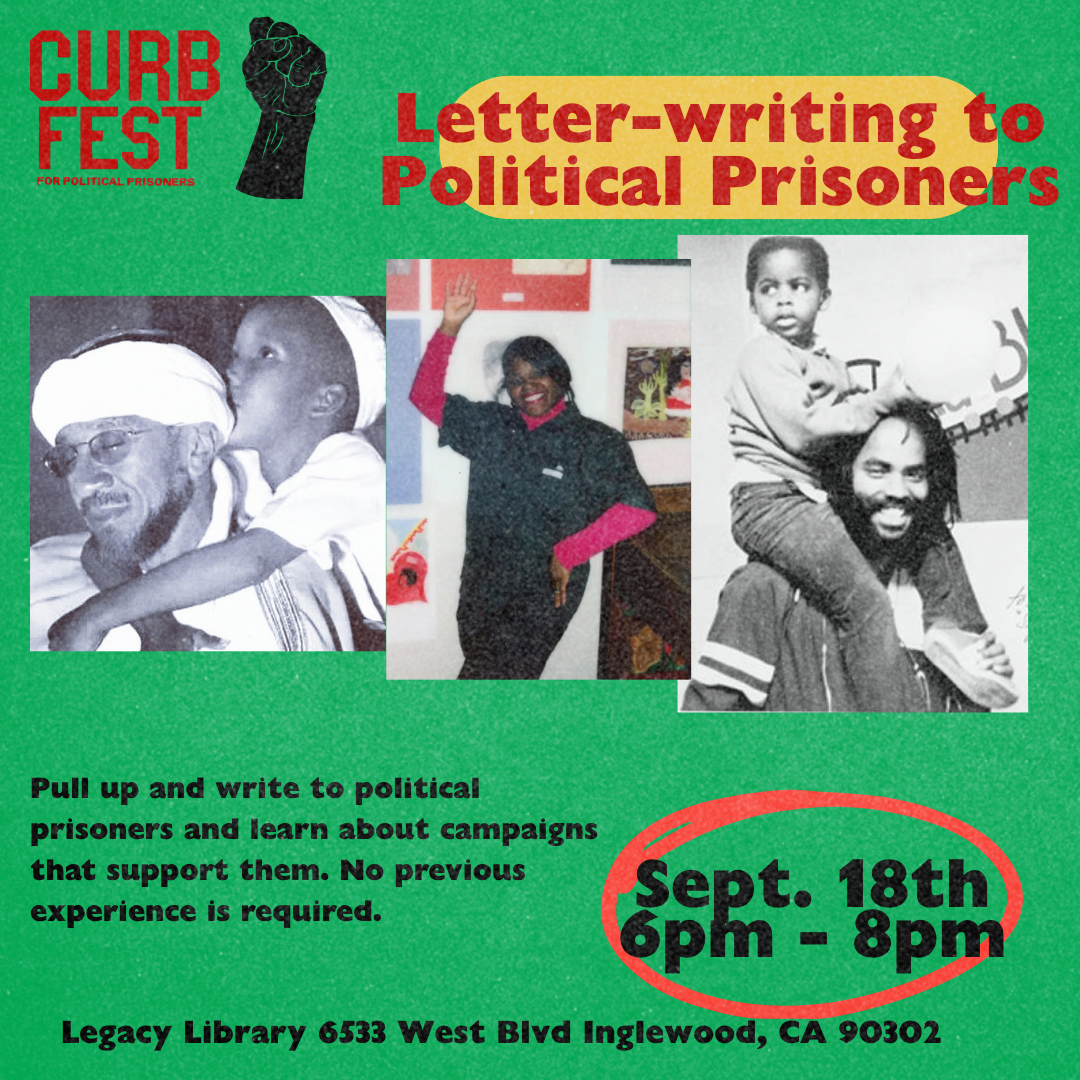 Curbfest: Letter Writing to Political Prisoners