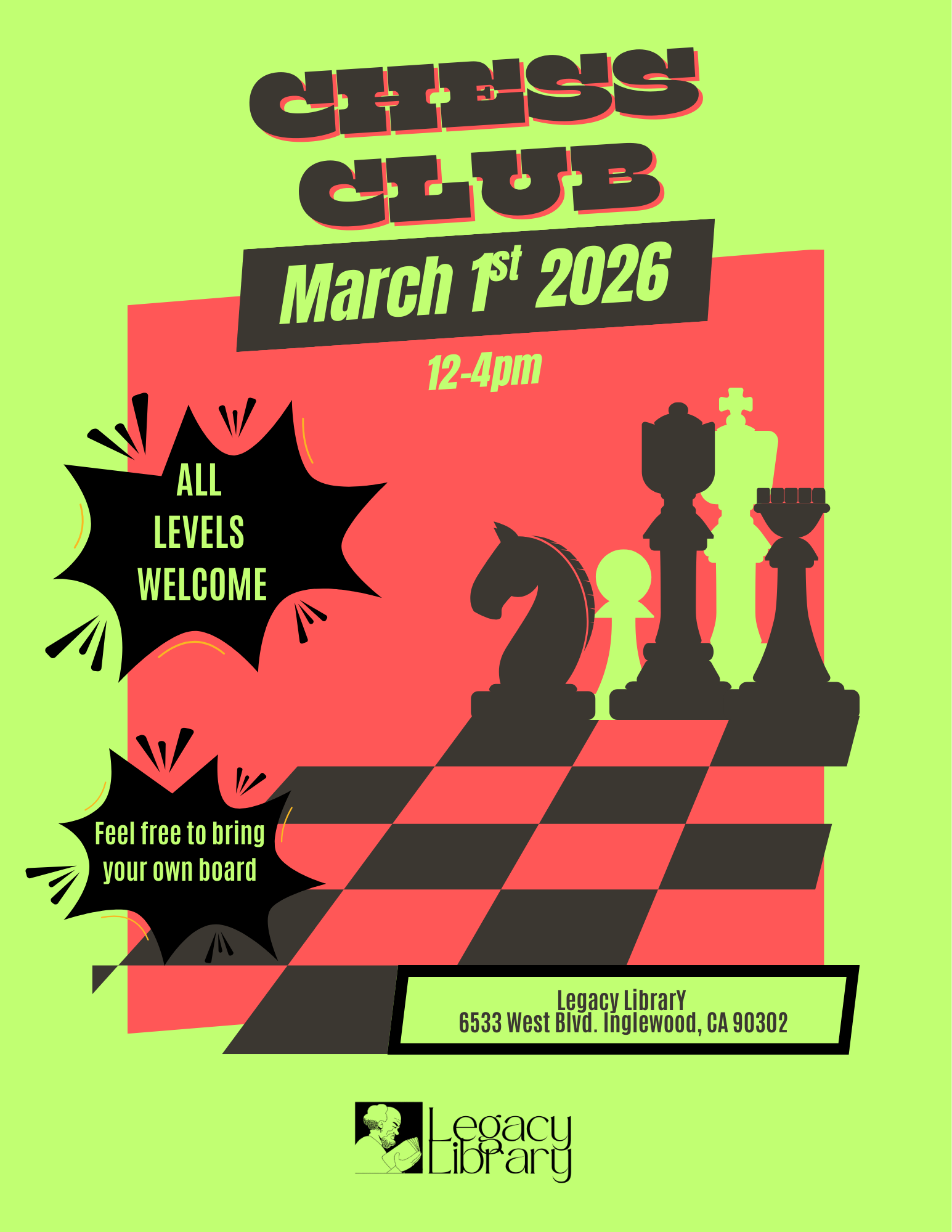 Legacy Library Chess Club