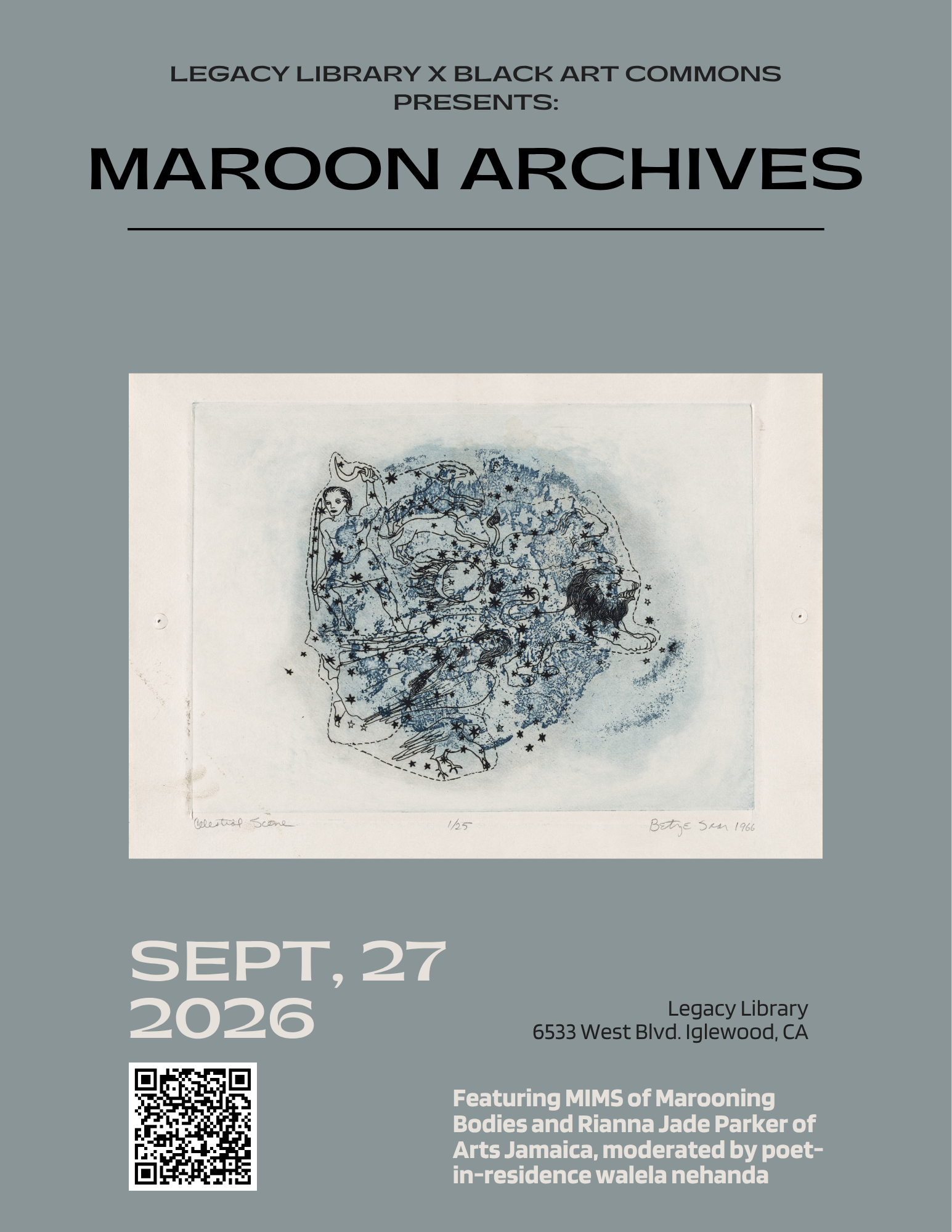 Legacy Library x Black Art Commons presents Maroon Archives