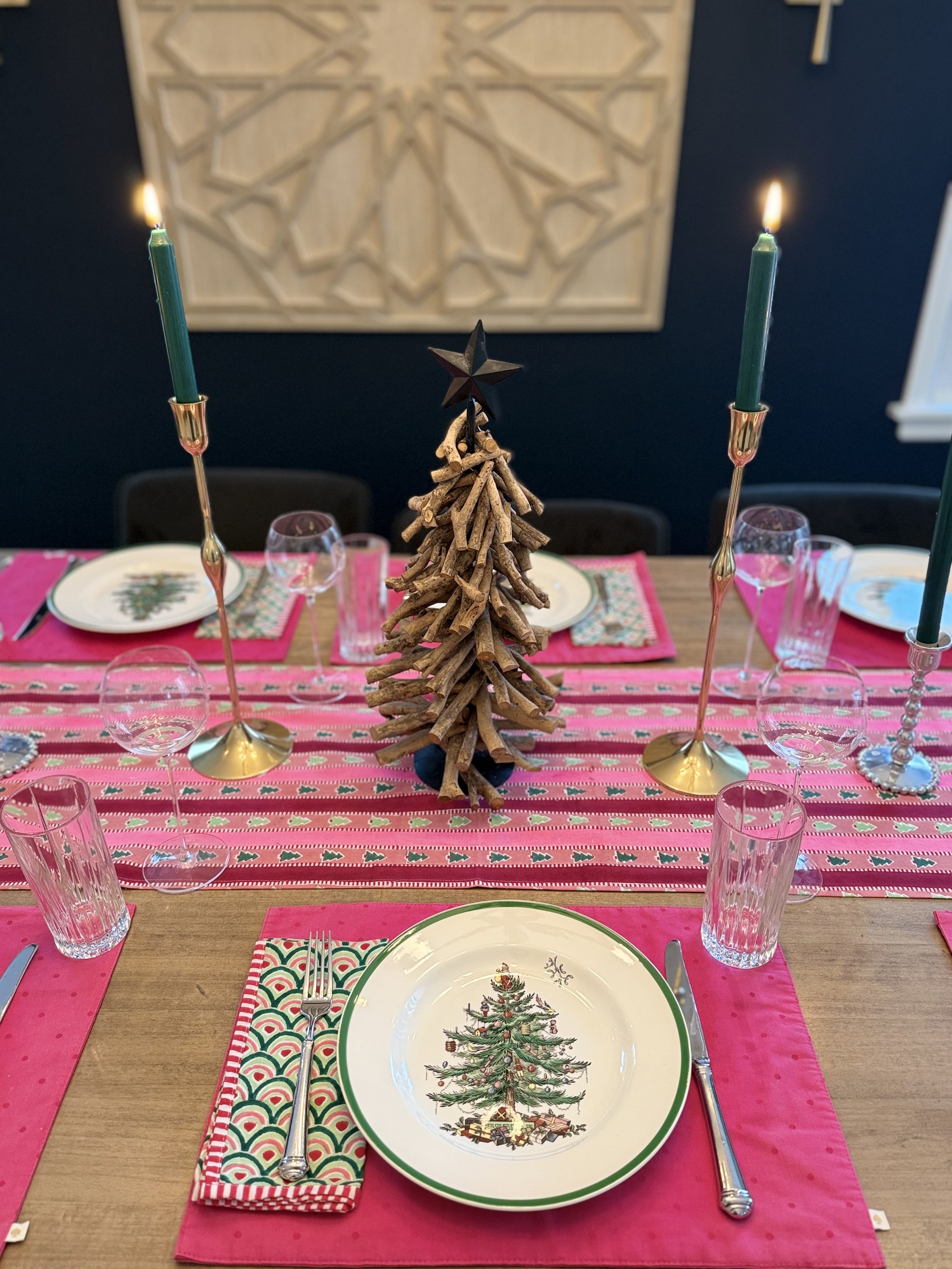Spode Christmas Tablescape 2 Ways