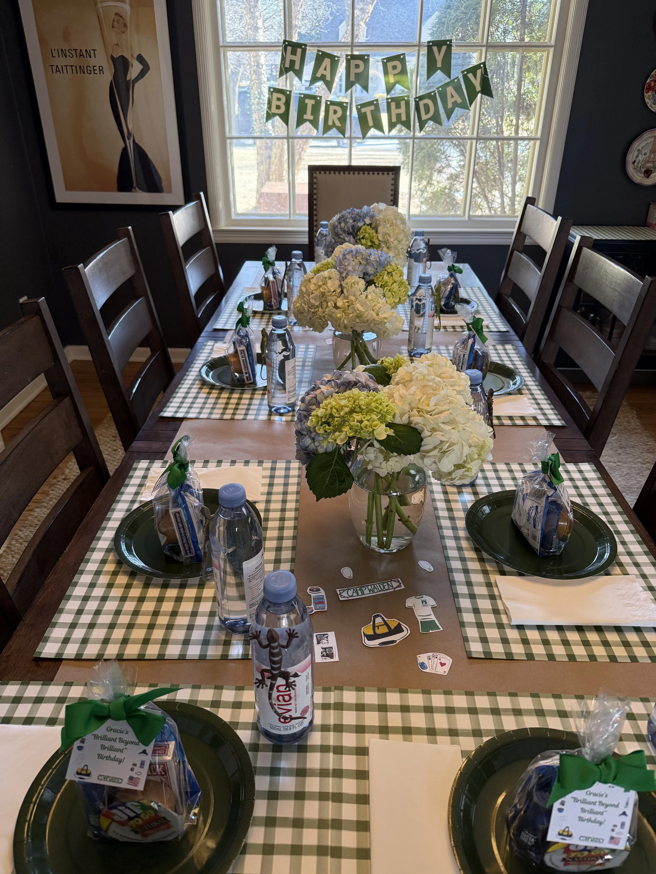 Parent Trap Birthday Party Tablescape