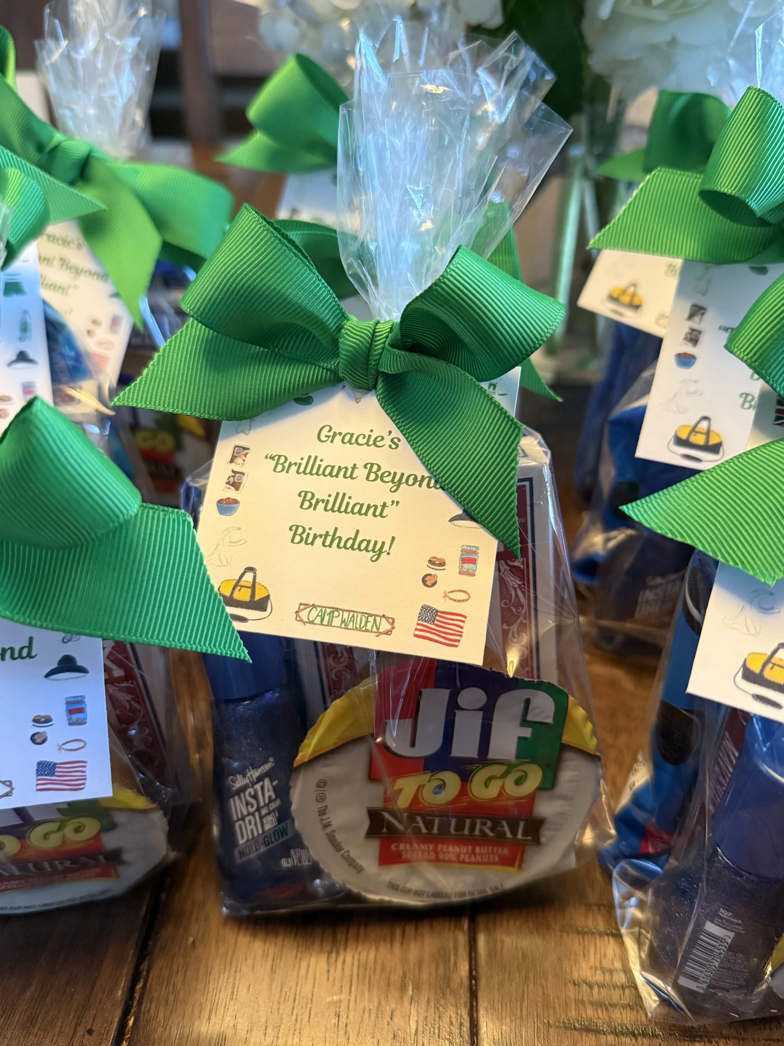 Parent Trap Birthday Party Goodie Bags