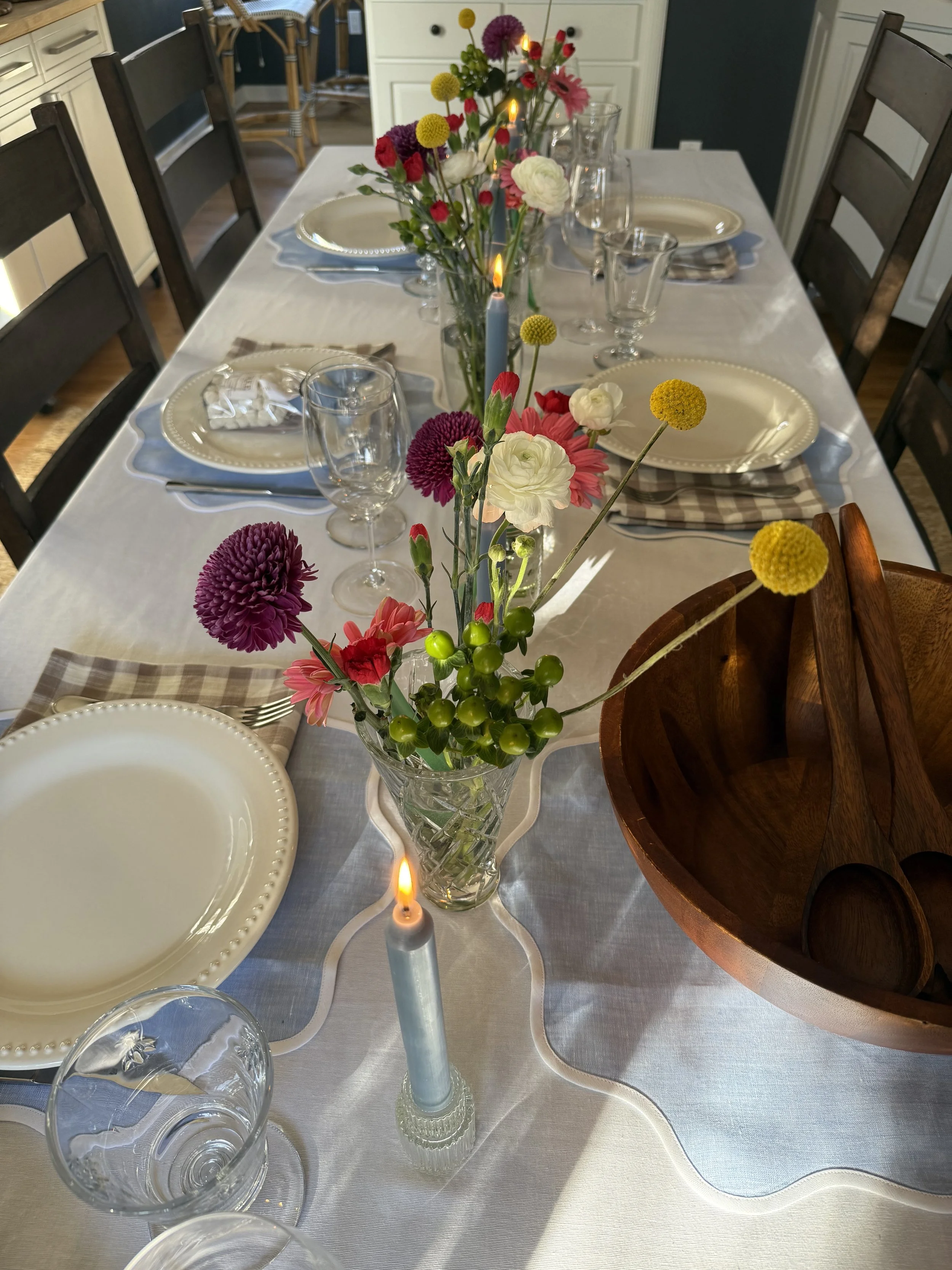 Spring Tablescape
