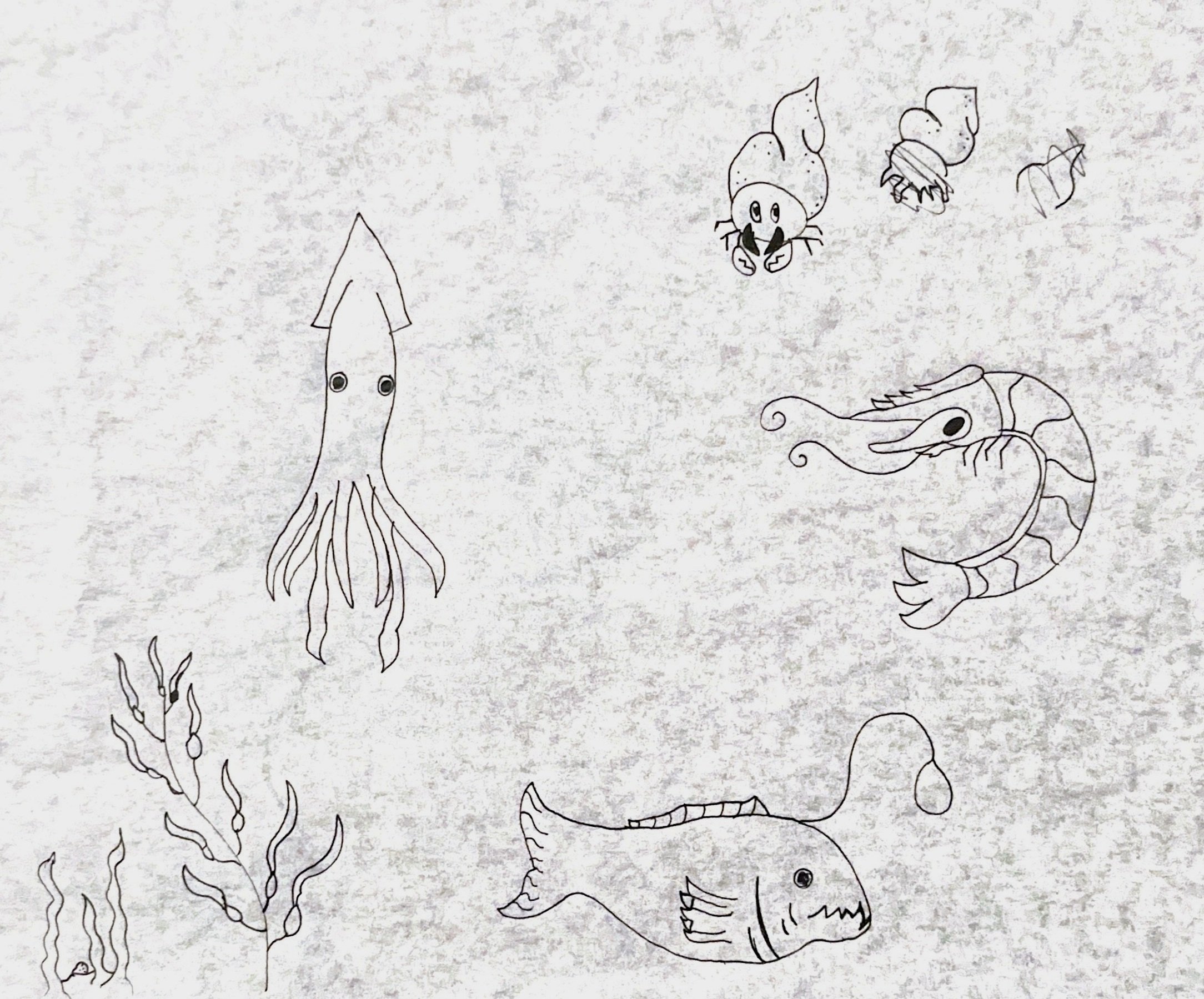 It started with a sketch of critters