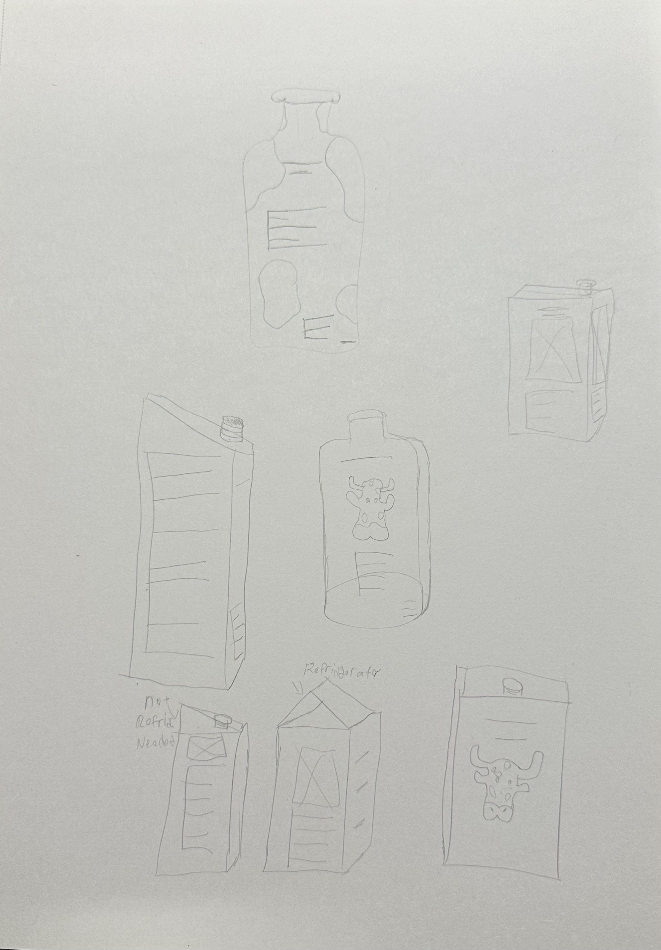 Beverage Container Sketches