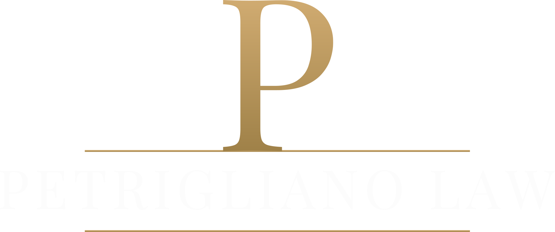The logo of Petrigliano Law