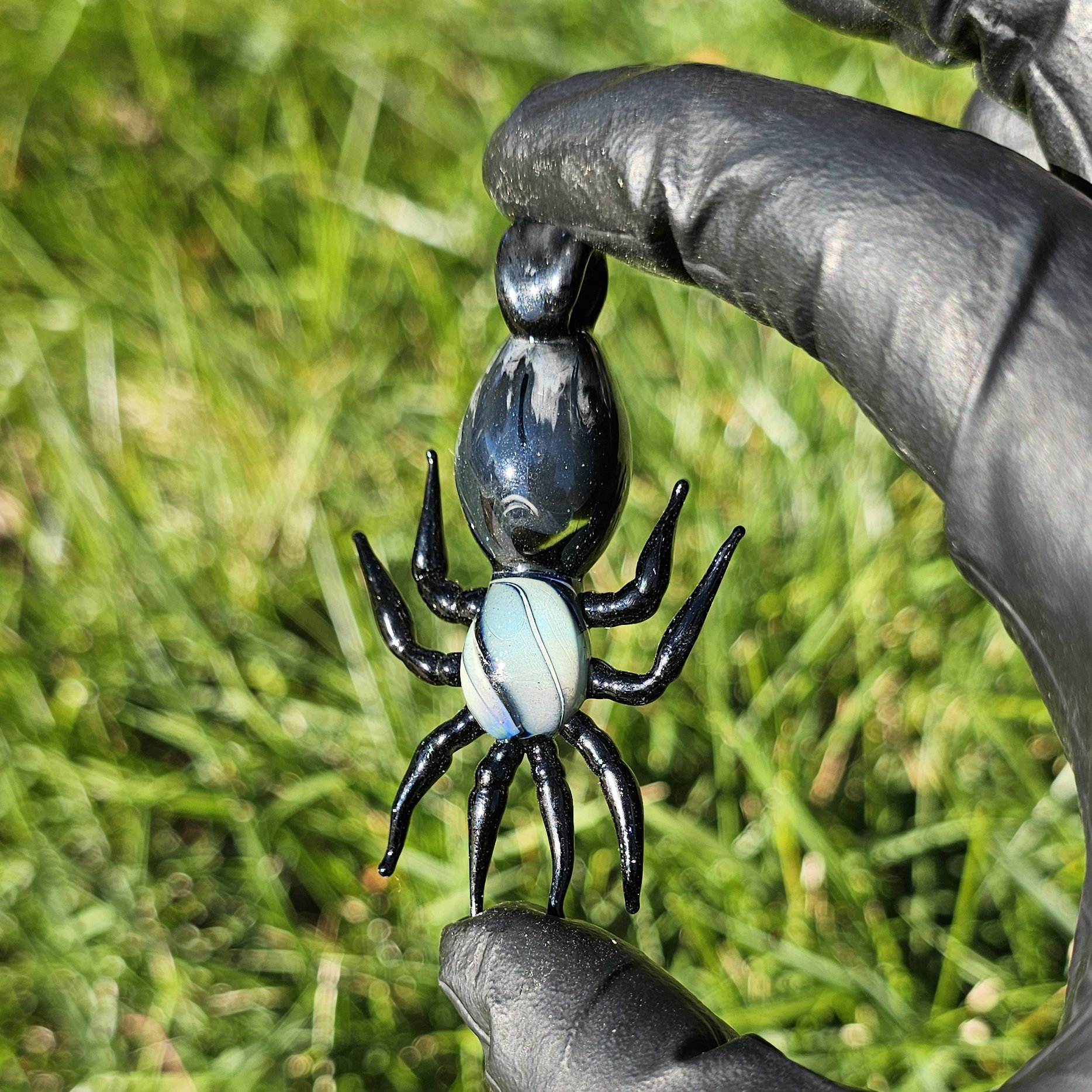 Galaxy/Fume Spider Pendant
