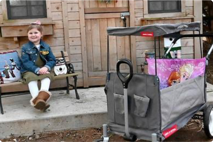 Eldersburg 7-Year-Old Donates Wagons to Fellow Pediatric Cancer Patients Across Maryland Via Abby's Carts of Courage