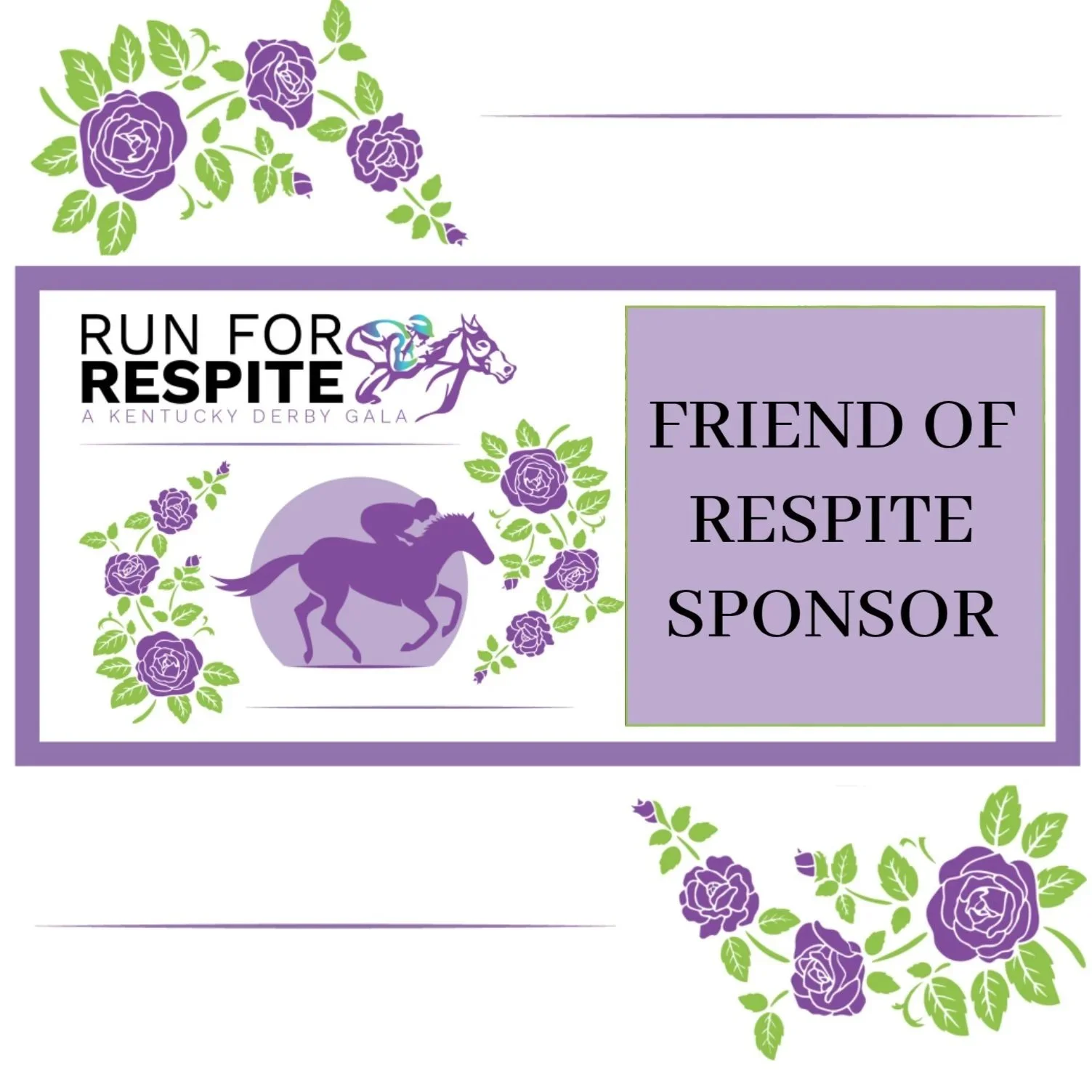 Friend of Respite Sponsor $1,000