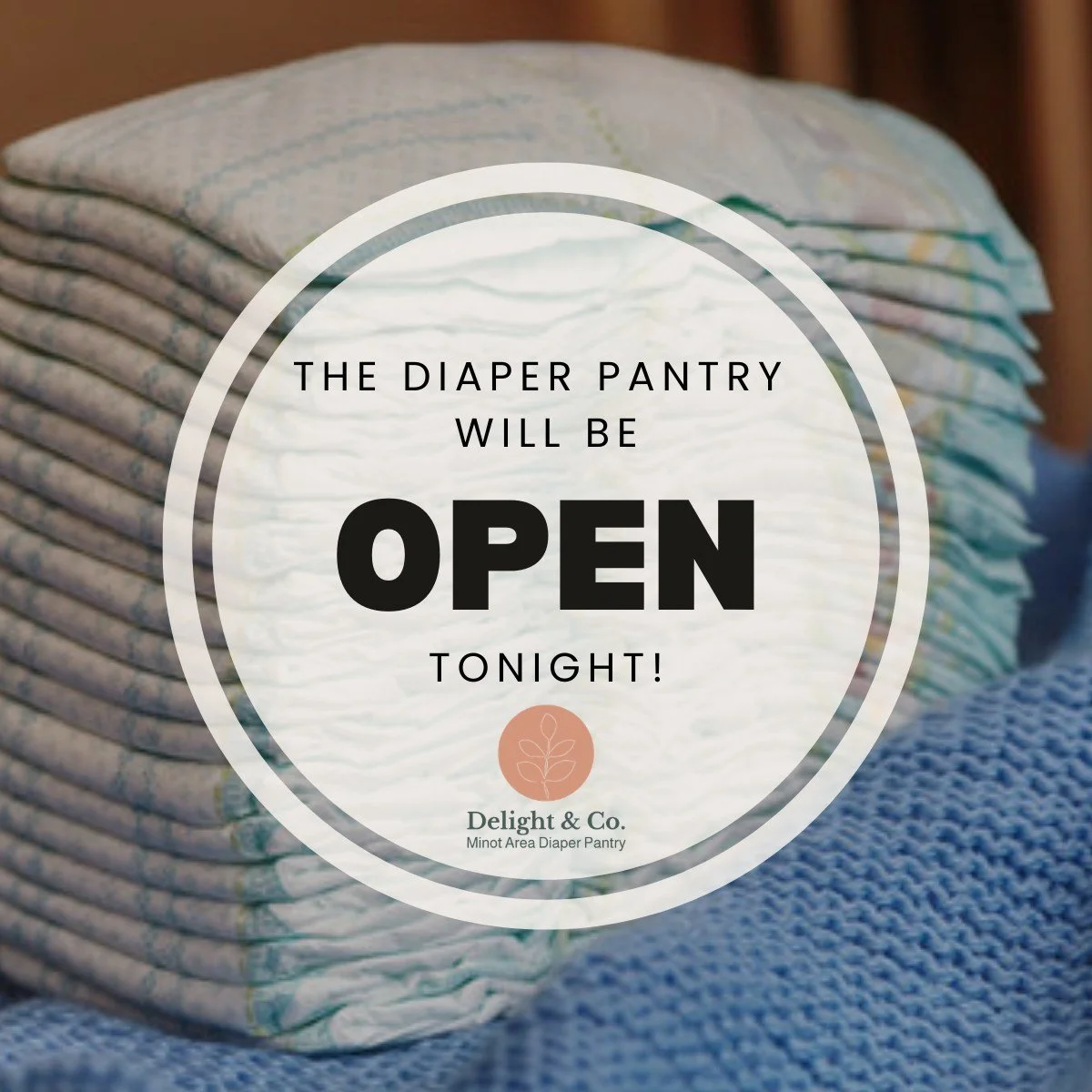 We will be OPEN tonight 5:30 - 7:30!