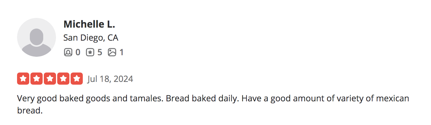 yelp review