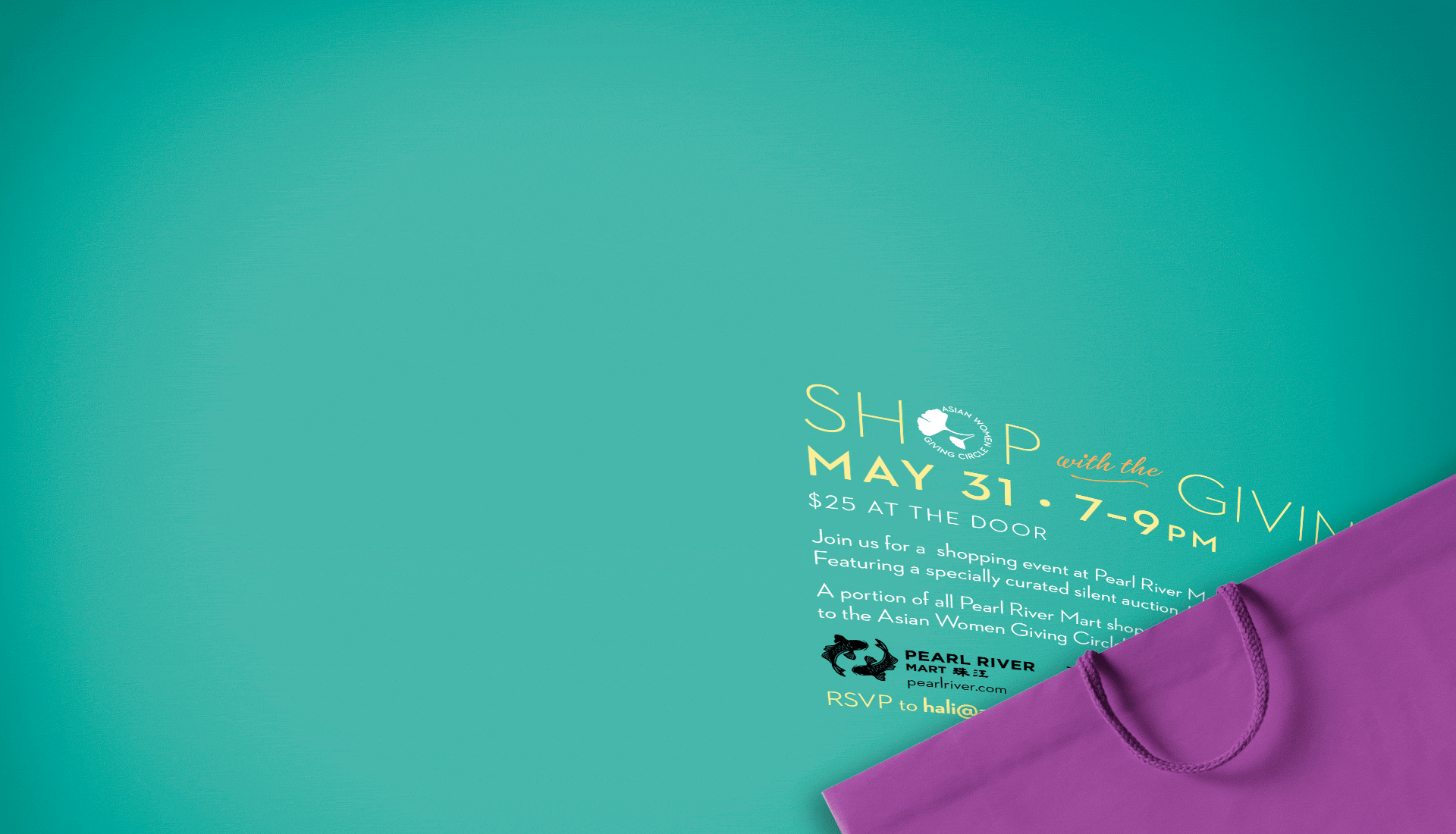 Shop with the Giving Circle • May 31, 7-9pm