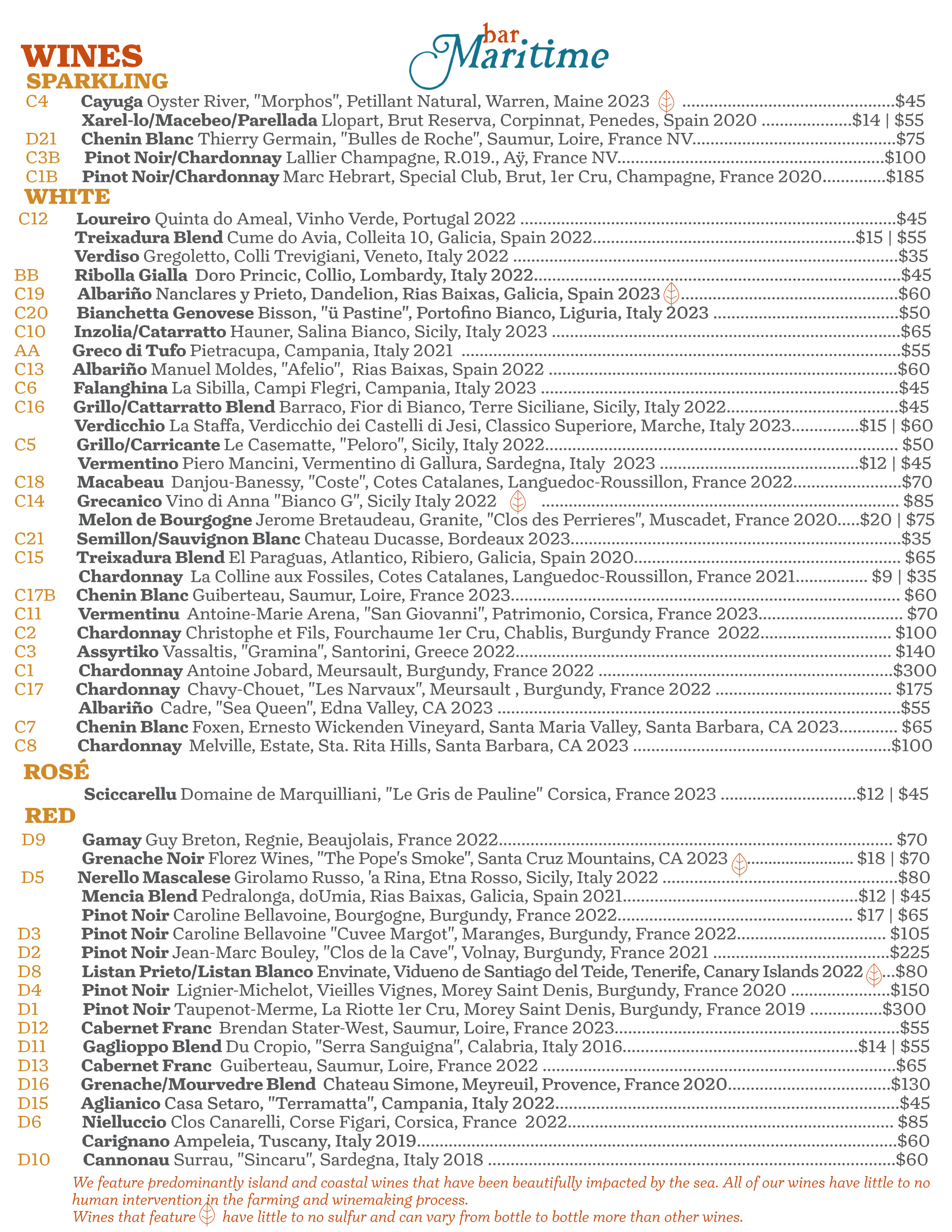Maritime Inn Menu Menu — eatmaritime.com