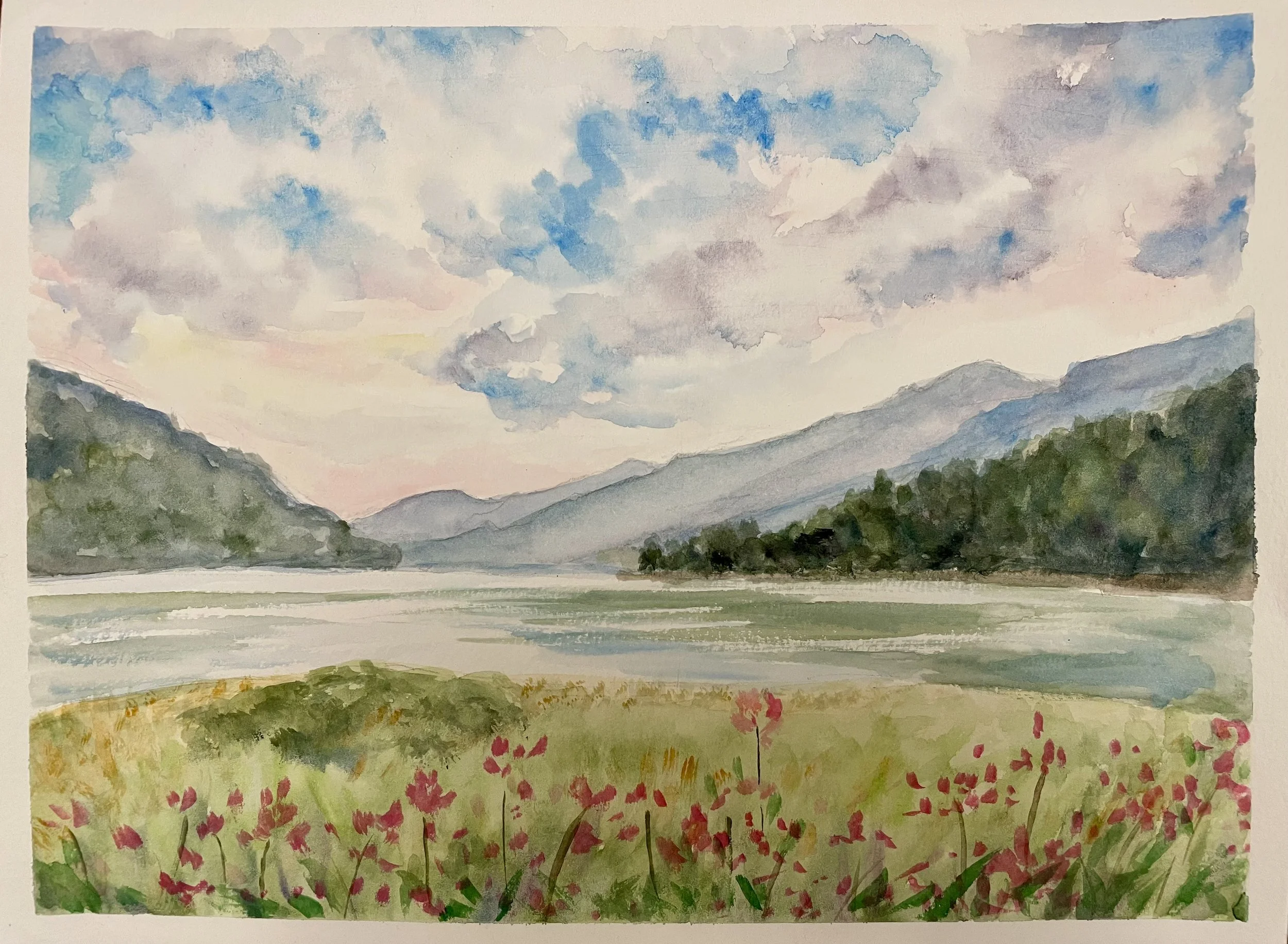 Landscape Drawing for Beginners 