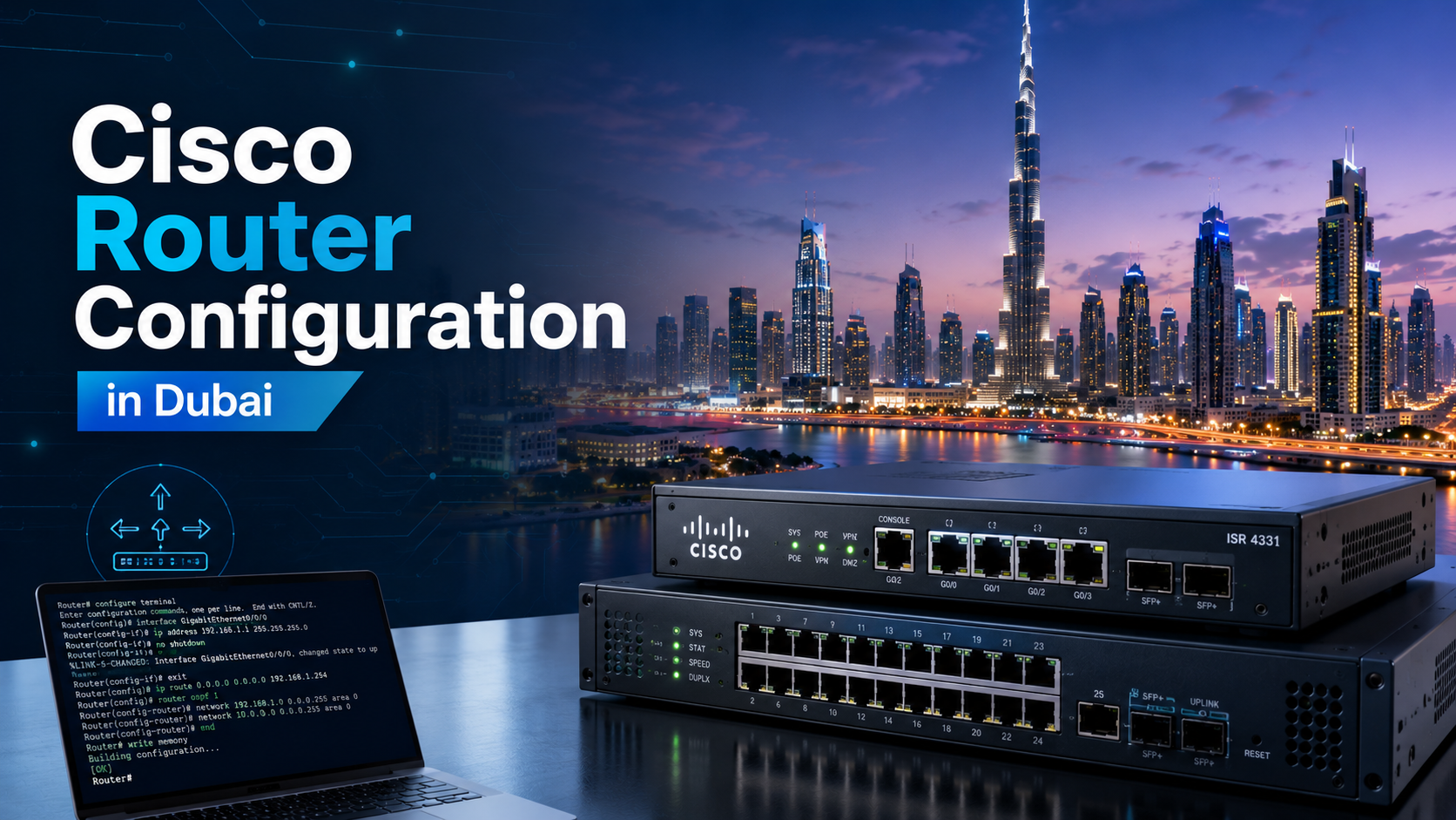 Cisco Router Configuration in Dubai