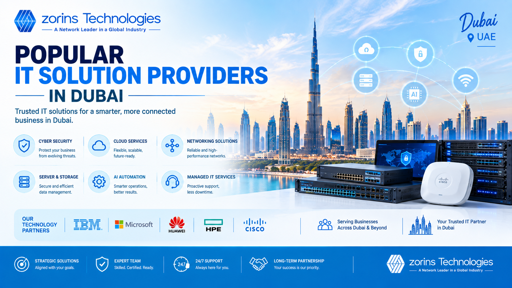 Popular IT Solution Providers in Dubai
