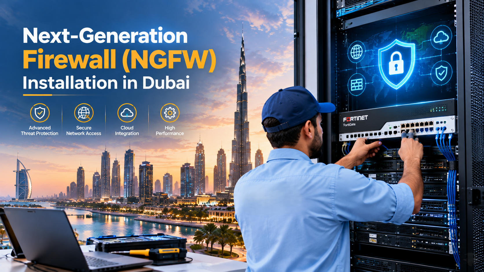 Next-Generation Firewall (NGFW) Installation in Dubai