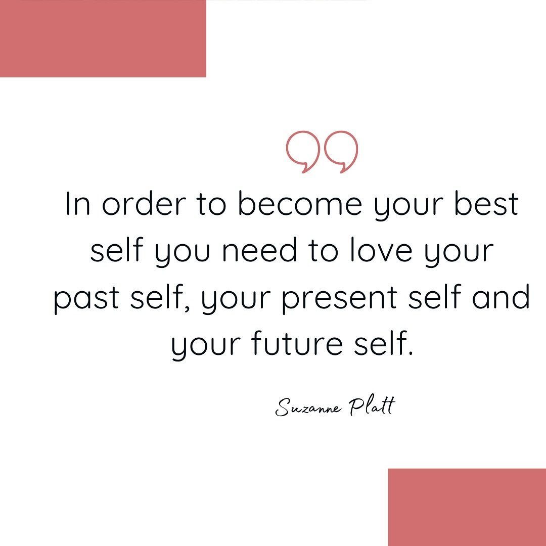 It&rsquo;s a bigger deal than you think. 

A hard ask for some. 

But it truly is a secret weapon. 

Loving who you once were, who you are now, and who you plan to become. 

I think loving your past self and the mistakes you made along the way is the
