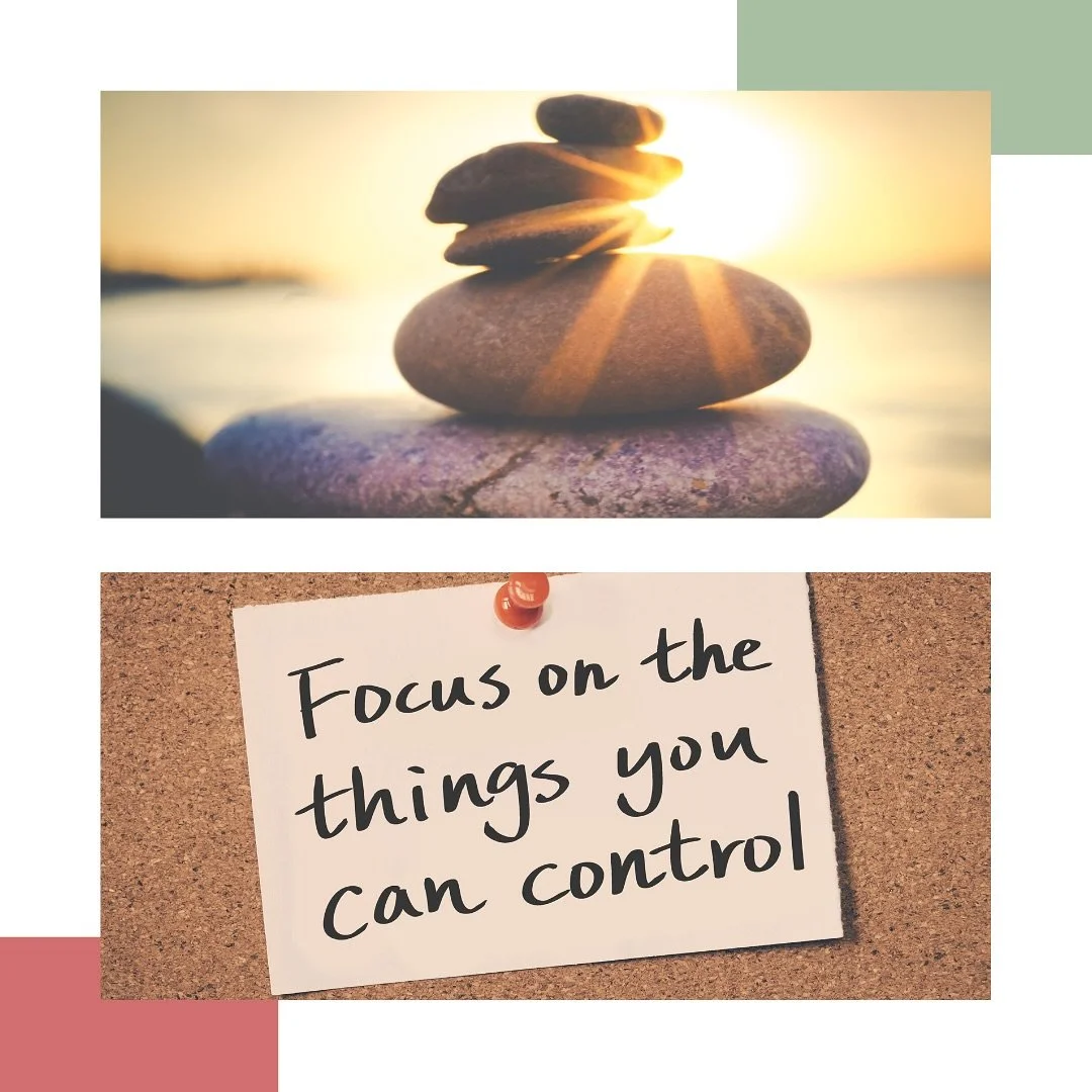 How often are you focused on things totally out of your control?

You can&rsquo;t control other people, the weather, or time no matter how hard you try. 

When you are worrying about something ask yourself if you can control the outcome and if all th