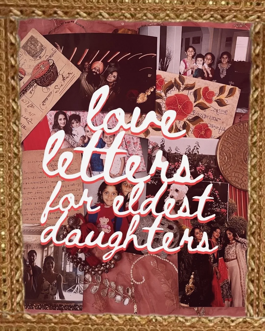 collage image Naazuk Studio love letters daughters collaborative art archive Chicago