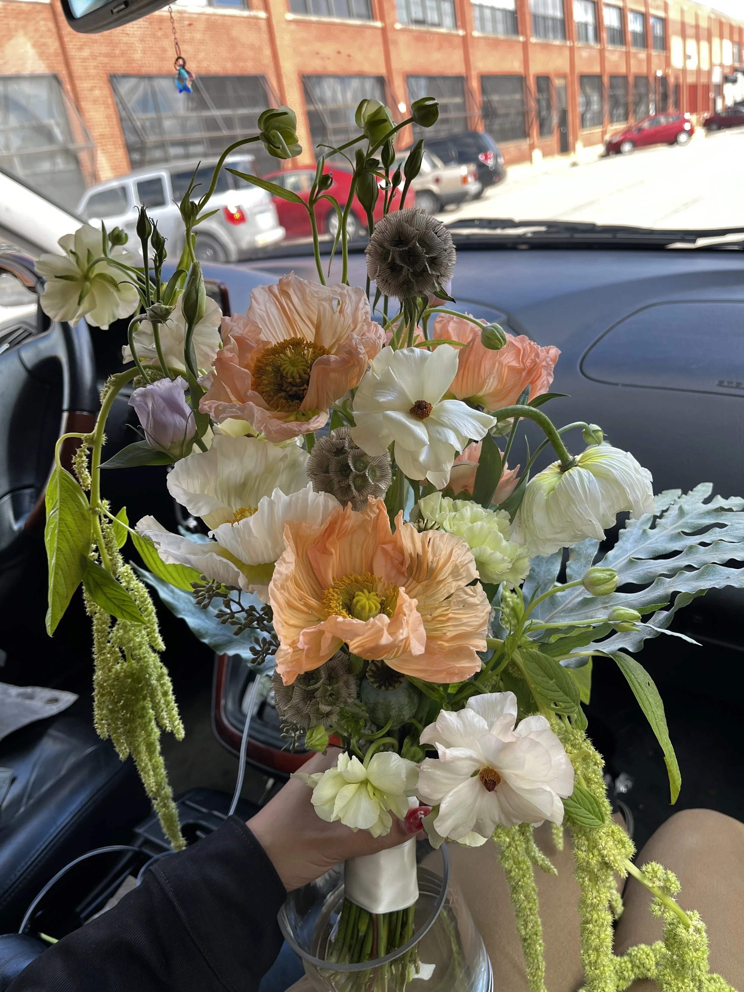 Pear + Patter Wedding - Ikebana Style Florals Support