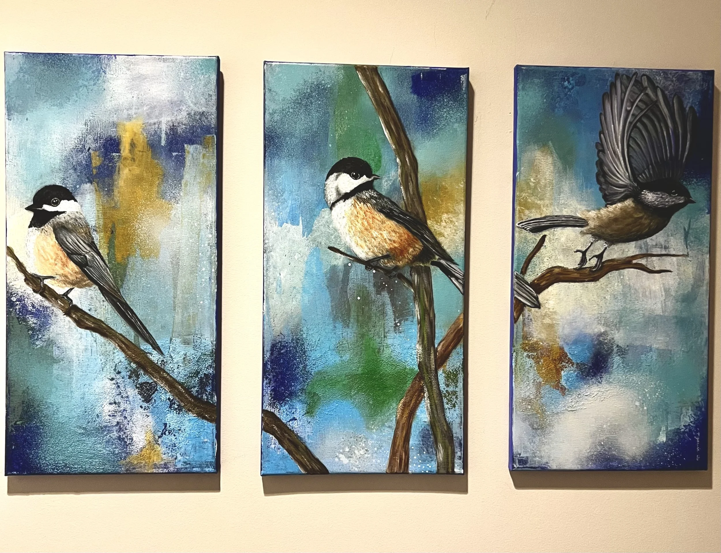 Following Wonder Triptych - Rest, Notice & Flight