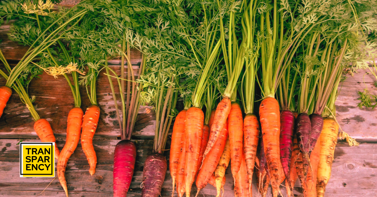 A carrot doesn’t need marketing.