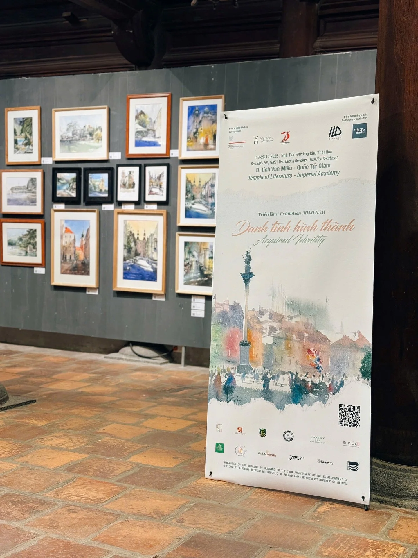 The preparations for the Acquired Identity exhibition are almost complete.
@nhaustudio , Duyen Ngoc, and our event &amp; media team have been outstanding &ndash; working side by side to bring this project to life in the most meaningful way.

See you 