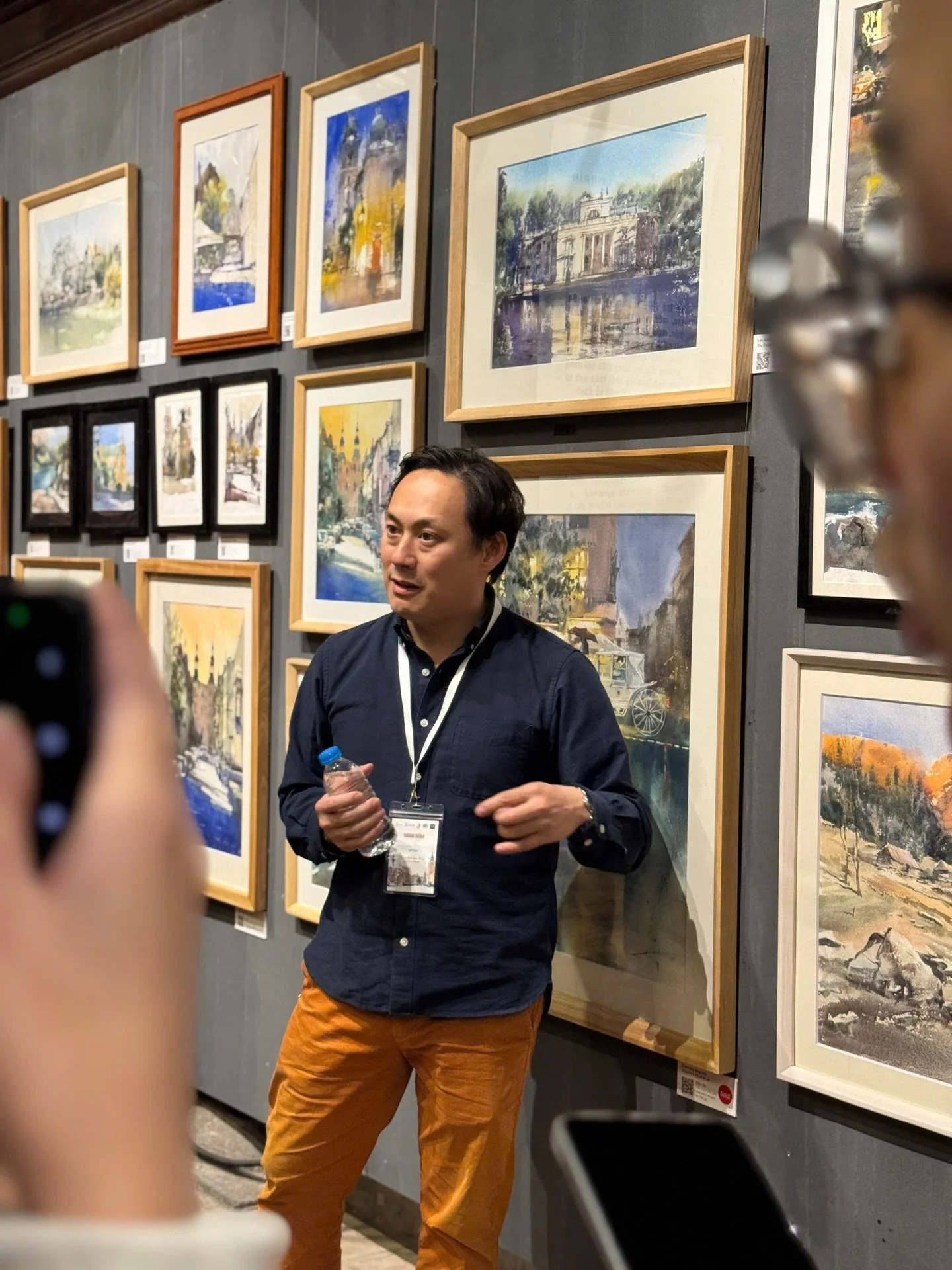 Thank you everyone for being here and for taking part in my watercolor technique sharing and live demo today, organized within the framework of my solo exhibition &ldquo;Acquired Identity.&rdquo;
I wish you lots of inspiration and joy on your artisti