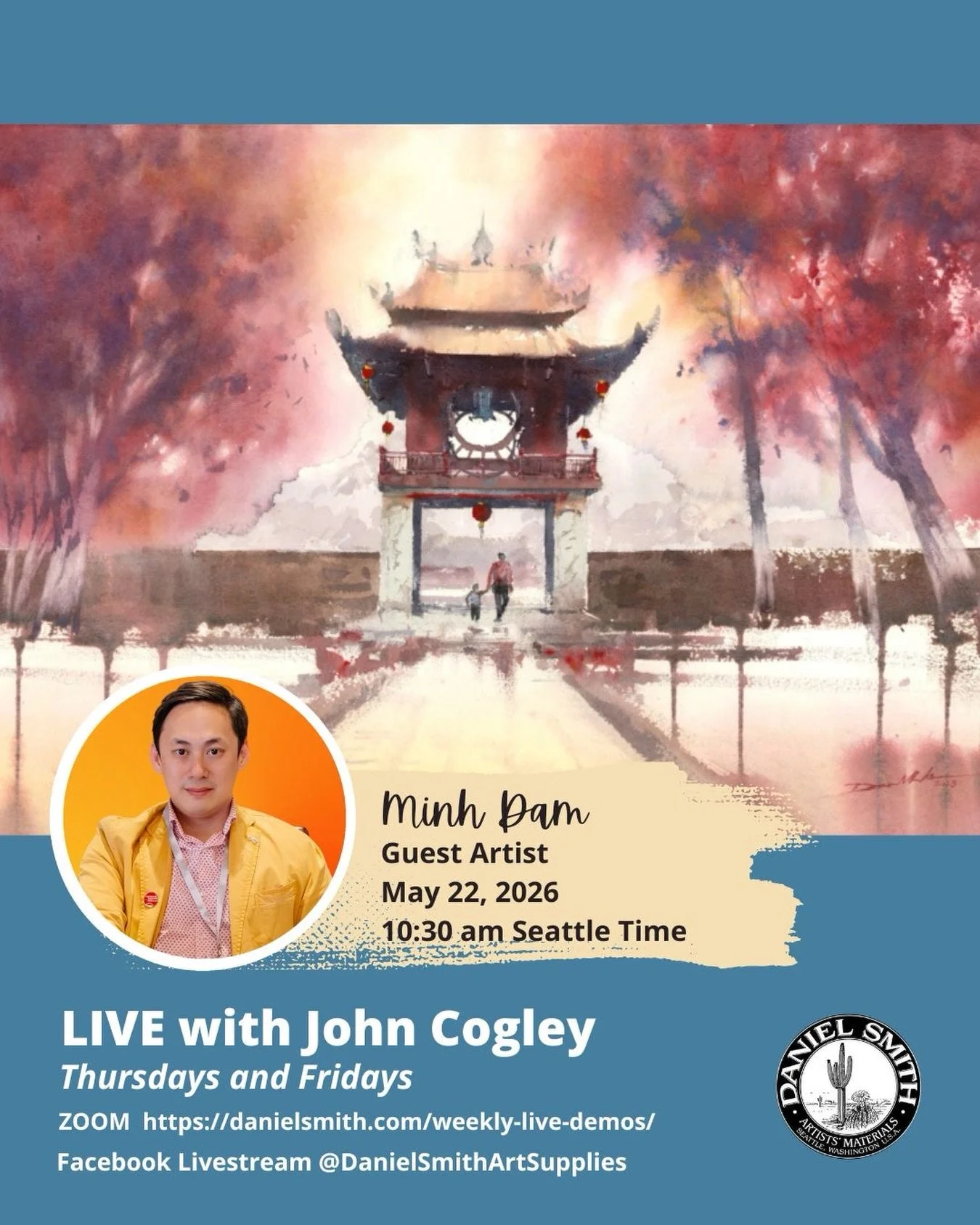 This Friday I will be returning on Friday LIVE with John Cogley.
10:30 AM (May 22) Seattle Time.
07:30 PM (May 22) Central Europe Time.
00:30 AM (May 23) Vietnam Time.

Join us here : https://danielsmith.com/weekly-live-demos/

#danielsmith #danielsm