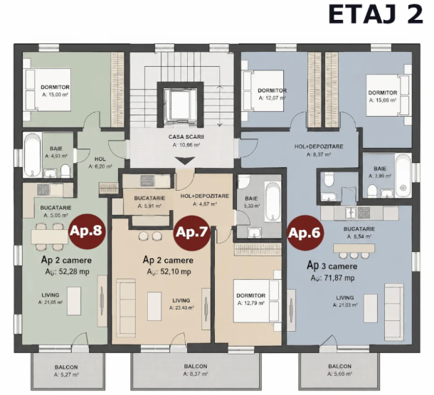 Apartamente 2 3 camere bloc nou Cluj