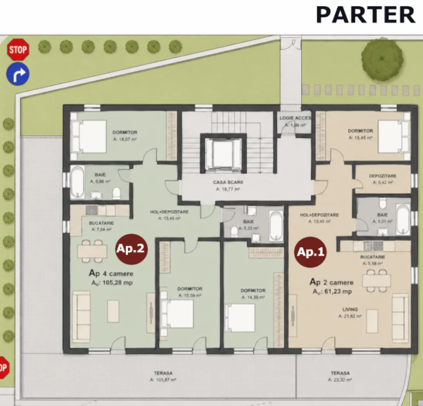 Apartamente 2 3 camere premium bloc nou Cluj