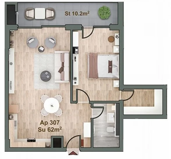 apartament bloc nou 2 3 camere Cluj Gheorgheni M-Avenue