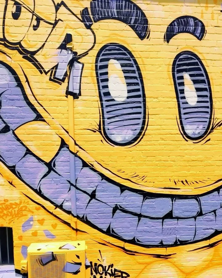 Life's too serious to be taken seriously... so hopefully this one makes you SMILE... this fresh new piece just landed on the streets of Collingwood, Melbourne by the legend artist @sofles .

Huge thanks to:
@duluxaus 
@duralift 
@montanacans_au 
@tra