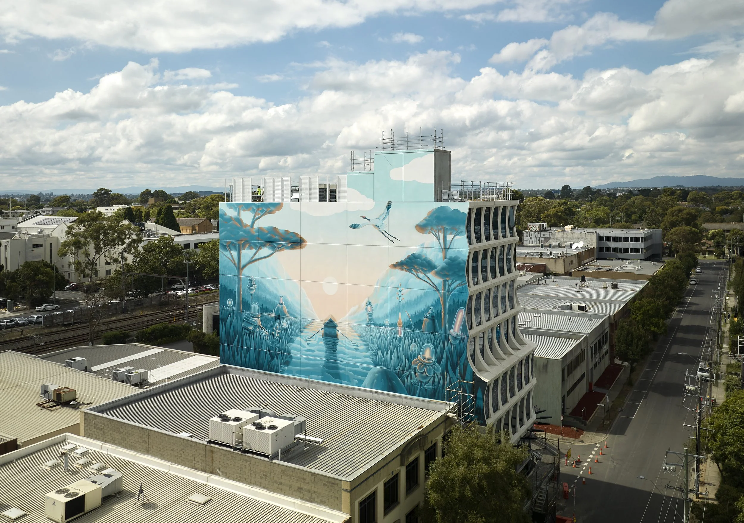 Mural by Leans Box Hil