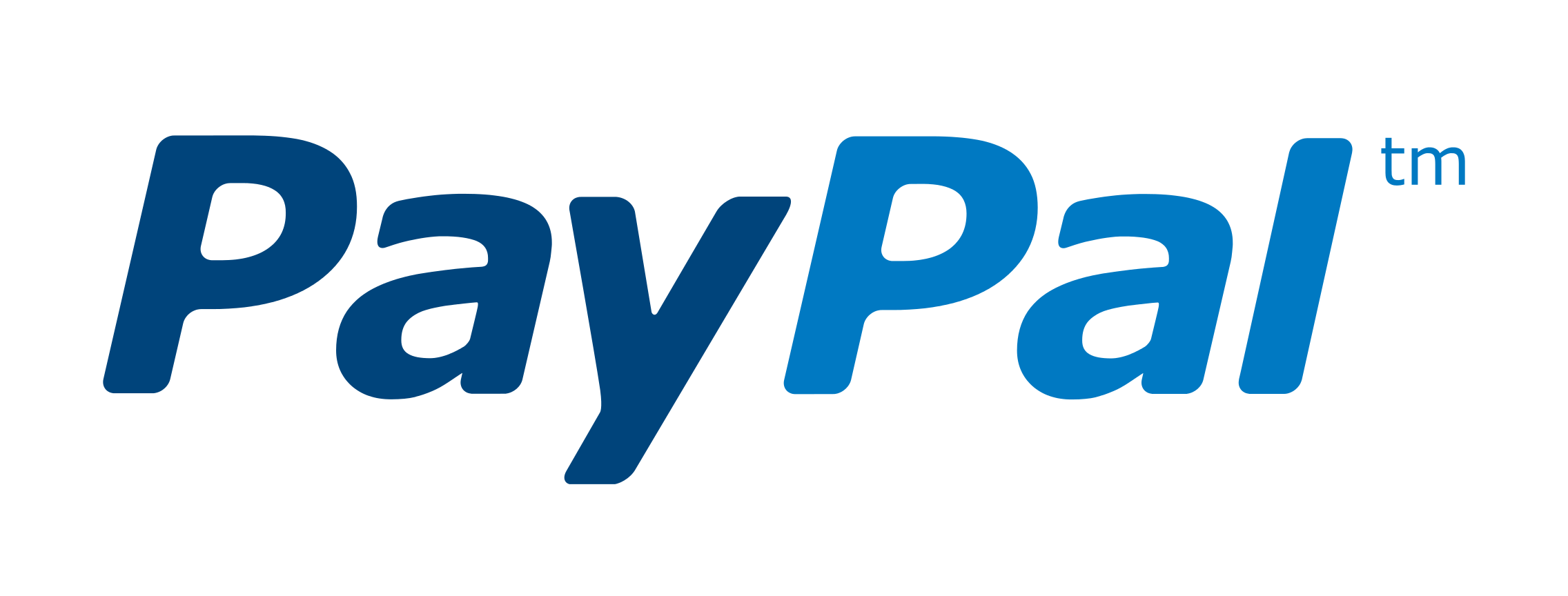 PayPal-logo i blå farge