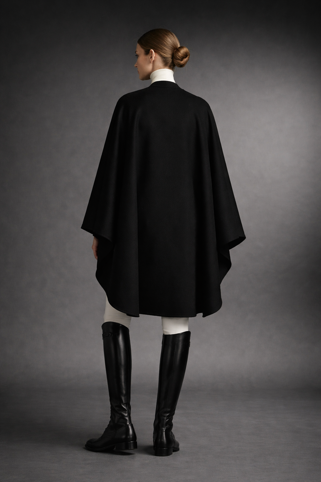 audrey-cape-black-double-faced-cashmere-full-model-back-shoot.png