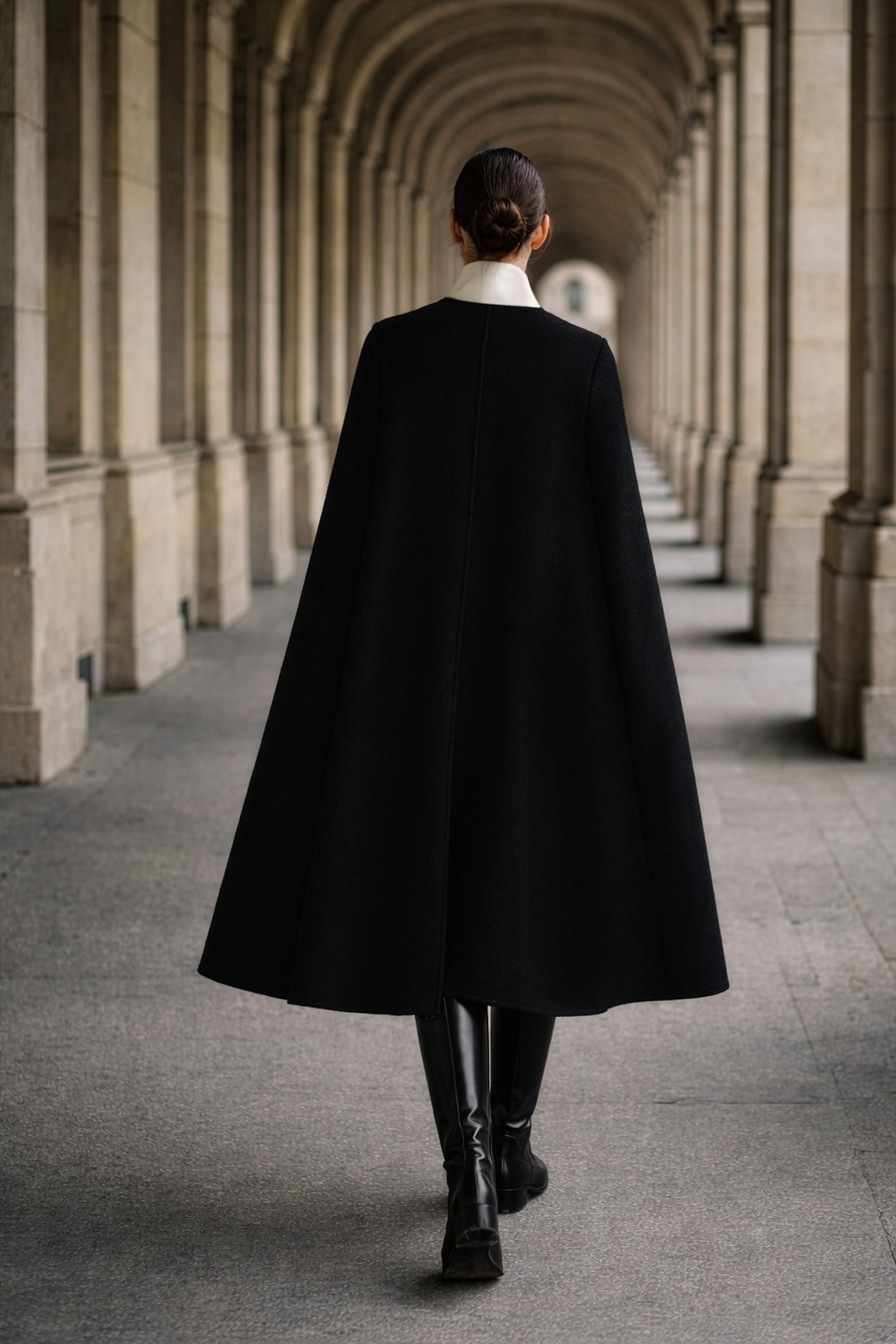 The Ayane silhouette observed from afar - volume balanced with precision and light.