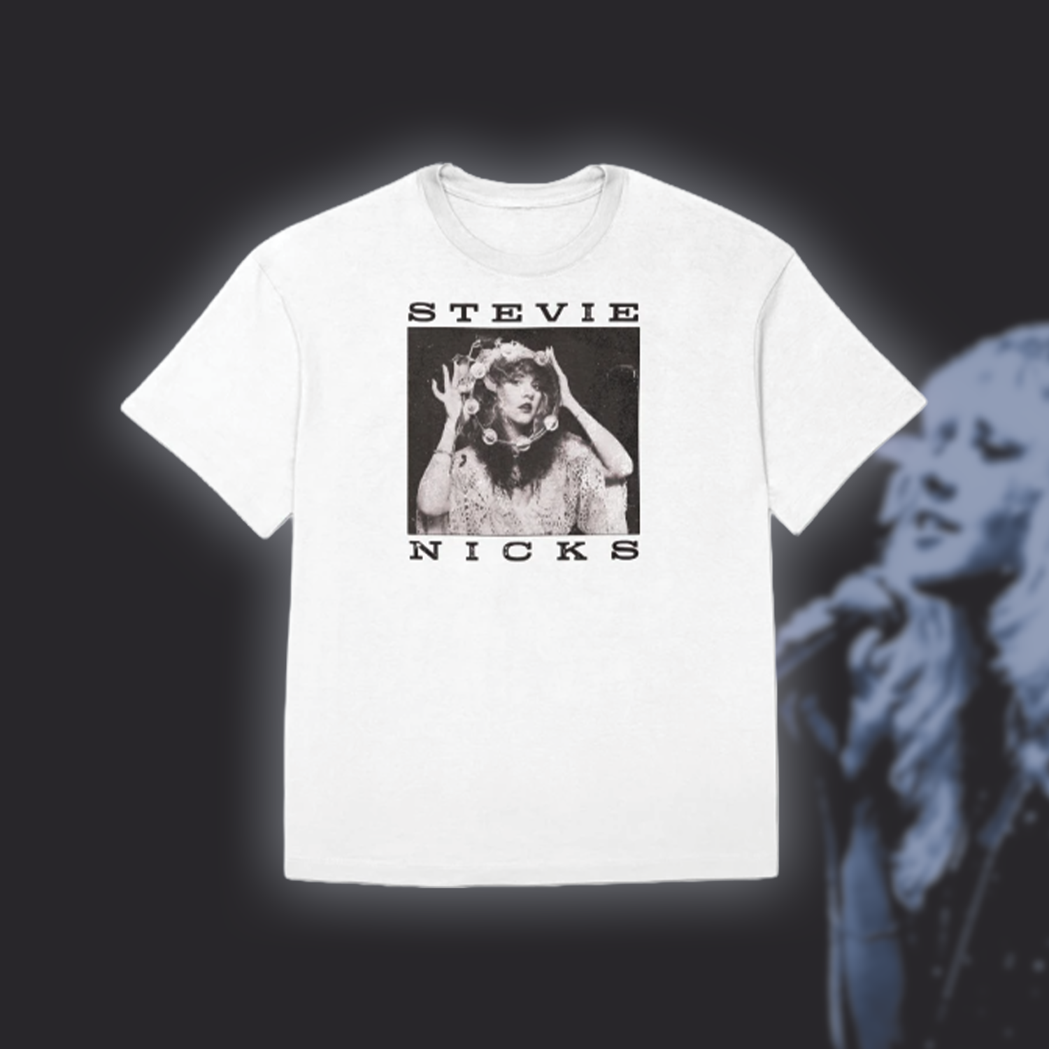 Stevie Nicks band shirt design