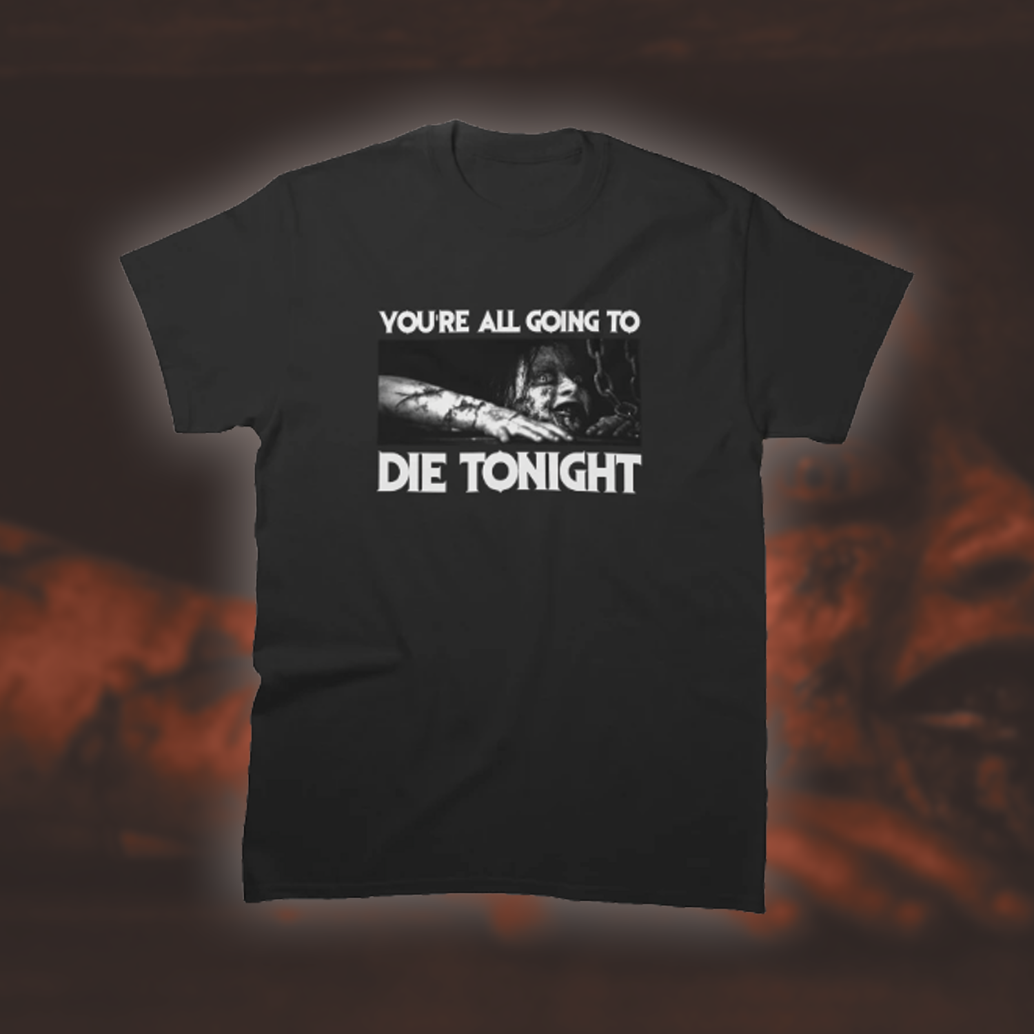 Evil Dead horror movie shirt design