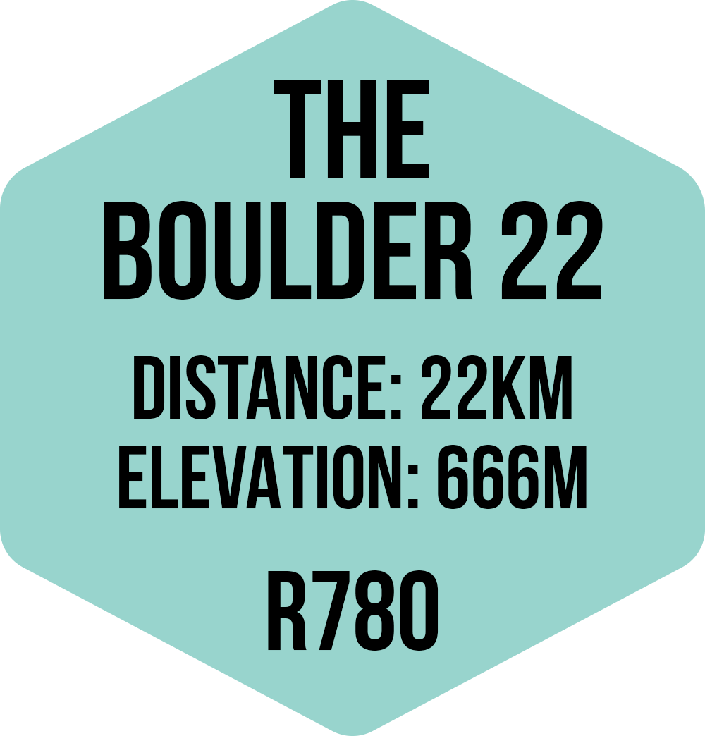 The Boulder 22 Distance: 22km Elevation: TBC