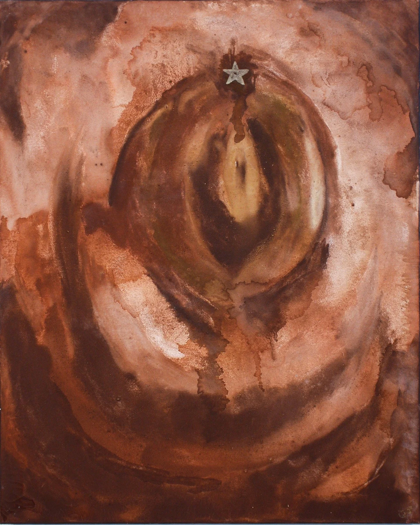 Rubedo (reddening). It completes the journey of the Magnum Opus, from dissolution to integration, where transformation is fully realized. Where the inner gold shines through in form and matter.

Rubedo represents wholeness and vitality - the stage wh